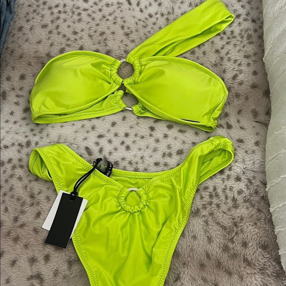 Neon Green KENDLE AND KYLIE BIKINI SET